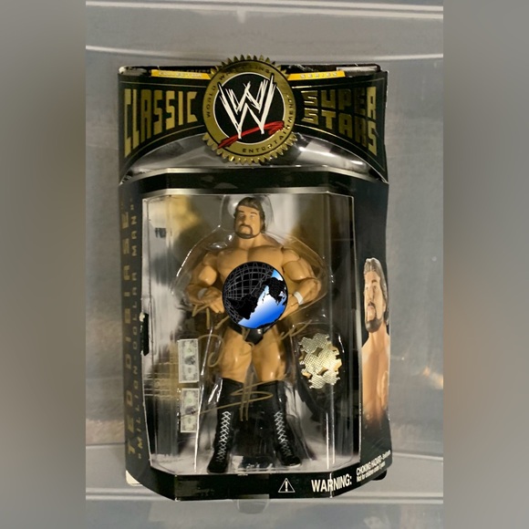 Signed WWE Jakks Superstars Collector Series 3 Ted DiBiase 